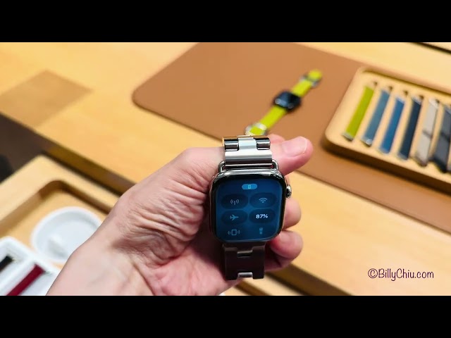 Apple Watch Hermès Series 10 Satiné Grand H  -  4K HDR