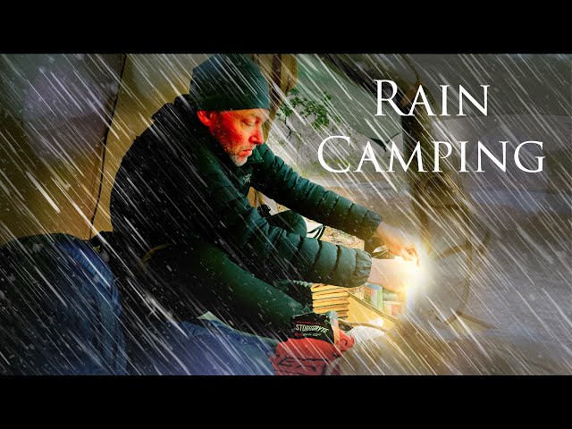 Rain Camping, ASMR, My 4 Best Rain Camps of the Year! Relaxing Rain Sounds.🏕🌧