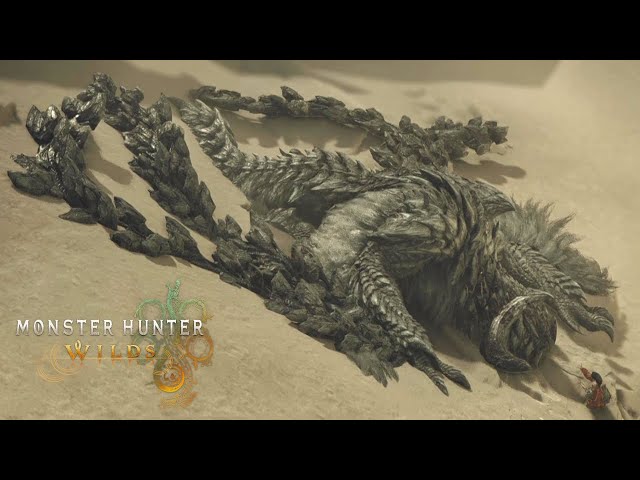 Progress of Rotting Monster Corpse - Monster Hunter Wilds OBT2