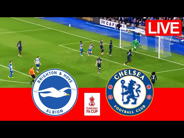 BRIGHTON VS CHELSEA |LIVE|⚽EFL 2024/25 | MATCH LIVE TODAY - GAMEPLAY PS5/PC