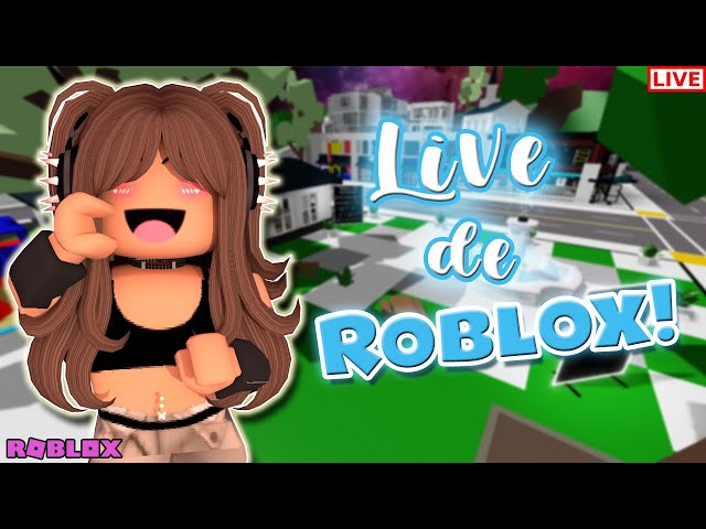 LIVE DE ROBLOX!! VEM JOGAR TAMBÉM!🔥