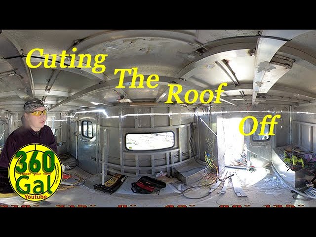 360 Ambulance to RV (Ep19) Cutting the roof off of my Ambulance