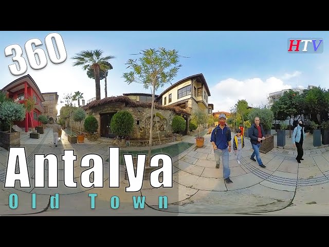 360VR Antalya,Turkey-Old Town winter 2021