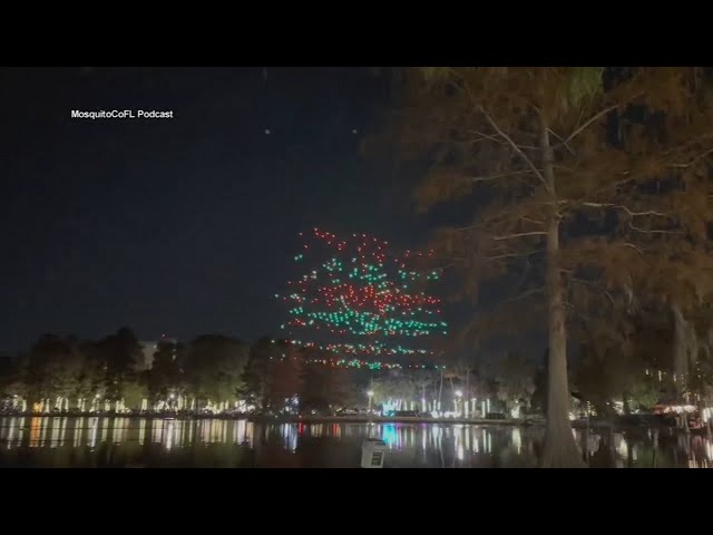 Child hospitalized after holiday drone show in Florida goes wrong