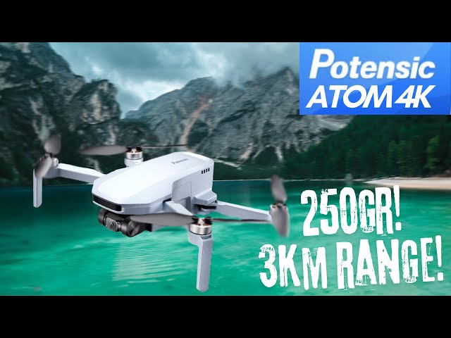 POTENSIC ATOM 4K - THE BEST 250GR DRONE - CINEMATIC & RANGE TEST - 4K