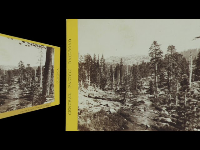 Yuba River above Cisco, late 1860s (VR 3D still-image)