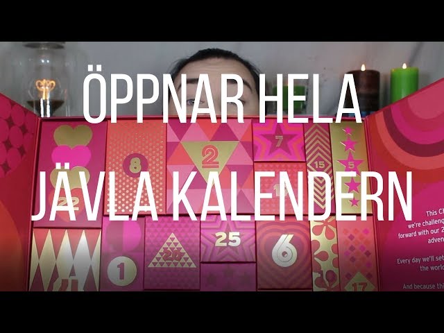 ÖPPNAR BODY SHOPS STORA ADVENTSKALENDER 2017