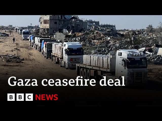 Hamas says it will continue releasing Israeli hostages under Gaza deal | BBC News