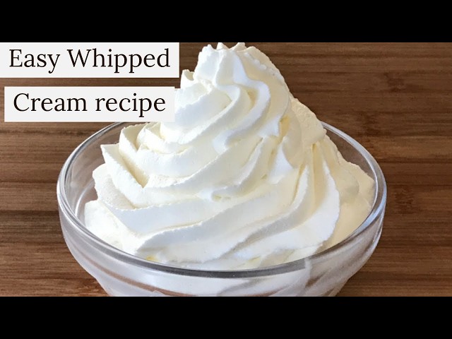 How to make Whipped Cream for Cake Decoration | Cake Cream Recipe | Easy & Amazing Whipped Cream