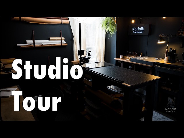 Leatherworkers Studio TOUR | Full Walkthrough