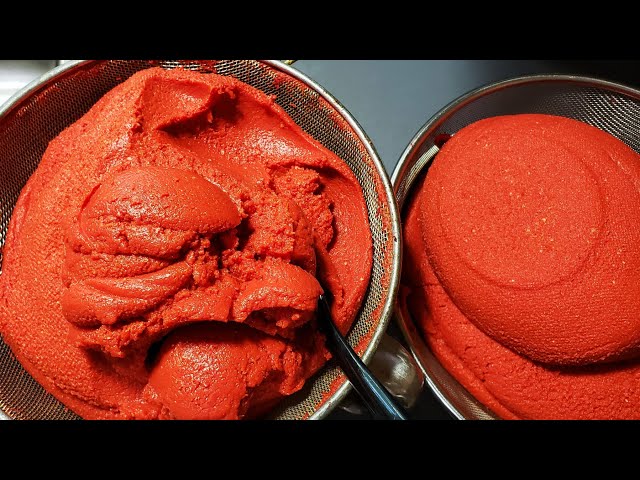 How to make Tomato Paste | BEST Homemade Tomato Paste