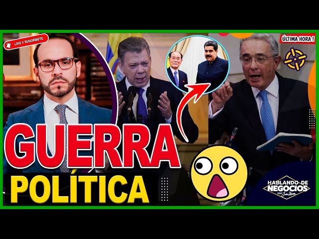 🚨 URIBE VS SANTOS: GUERRA POLÍTICA TOTAL 🔥 MADURO VA POR ARMAS NUCLEARES ⚠️