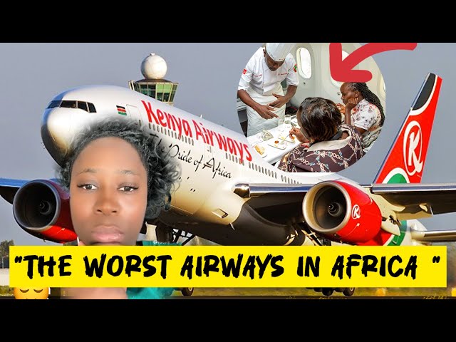 Another Nigerian drama at JKIA 17hrs Kenya Airways the worst service providers she said 🙆🏽‍♂️