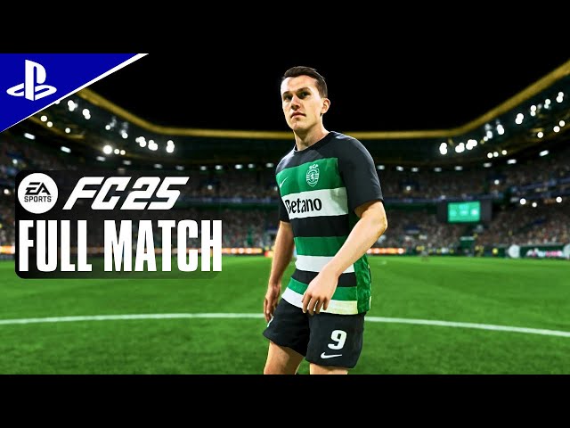 FC 25- Sporting CP vs Manchester City - Champions League Full Match | Gyökeres hat-trick | PS5 4K60