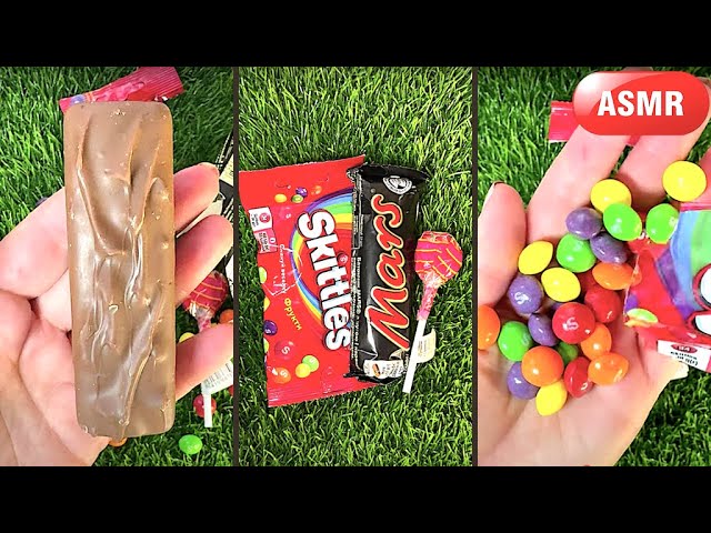 Candy Lovers Rejoice! I Unboxed the Most Relaxing ASMR Treats for You! Chocolate Mars, Lollipops