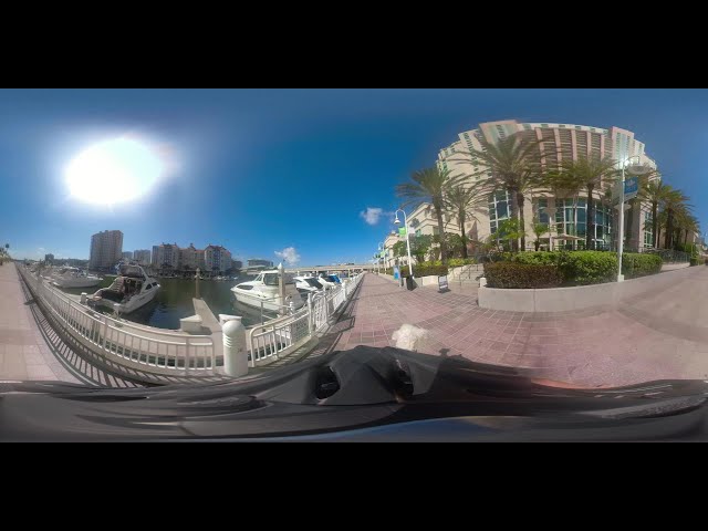 360 Video of Tampa Riverwalk