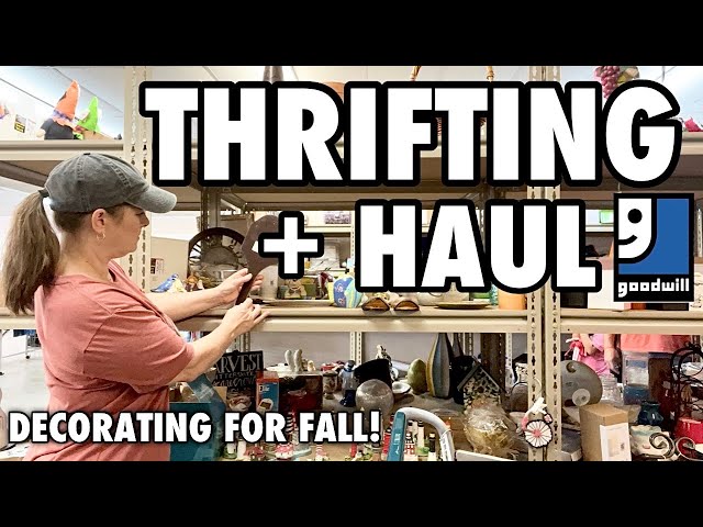 Thrift Store Shopping•Thrifting Home Decor at Goodwill! Thrift Store Finds•Thrift with Me & Haul