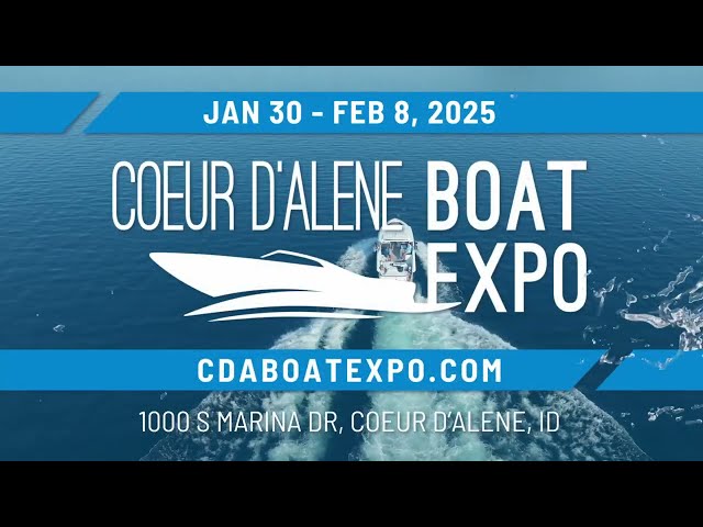 2025 CdA Boat Expo - FREE Pontoon Boat Giveaway!