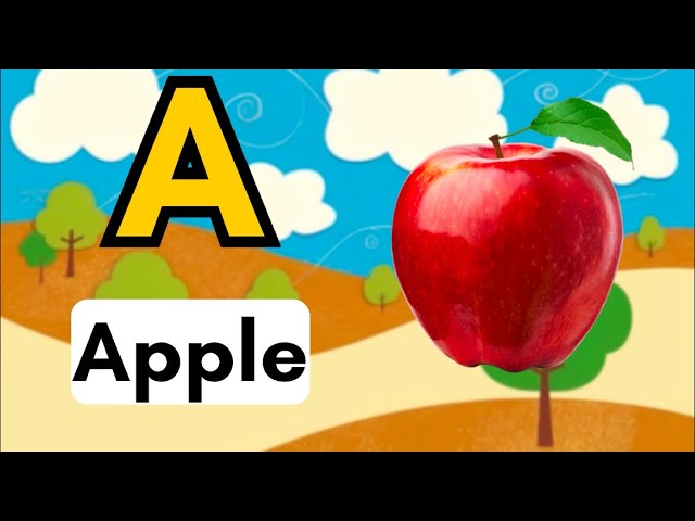 Learn ABC with Fun Songs for Kids | A for Apple Alphabet Learning Video for Toddlers and Preschooler