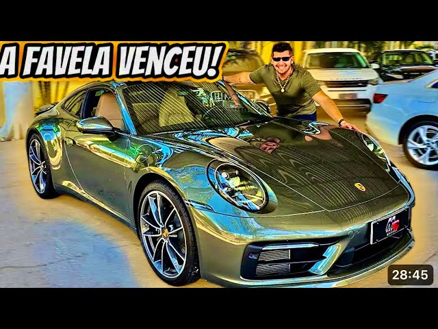 LAVANDO CARRO DO ANO EM APENAS 10 MINUTOS A FAVELA VENCEU !!!