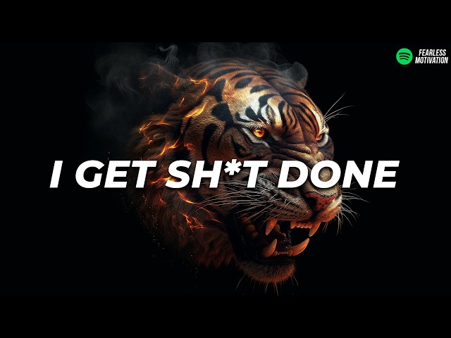 GET SH*T DONE (Official Lyric Video) Fearless Motivation