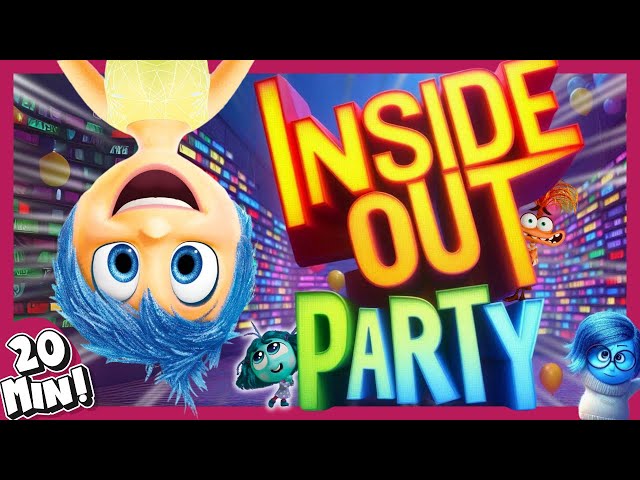 🔵Inside Out Party with Joy: Feelings, Workout & Yoga for Kids! 🎭❄️🧘‍♀️Danny Go Noodle inspired