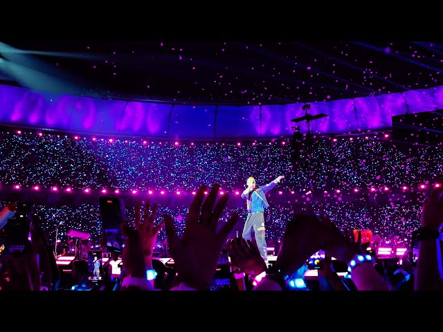 Coldplay Entry - 26th Jan 2025 | Higher Power | Biggest Concert Ever, Ahmedabad with wild crowd