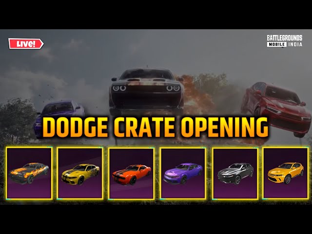 "🎉 LIVE Lucky Spin for Dodge Car Skins! 🚗💥 Join the Fun! | #DodgeCars #LuckySpin"