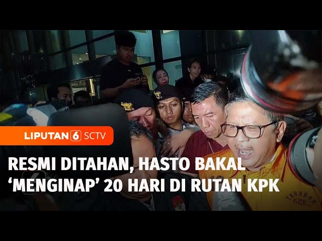 Pakai Baju Tahanan, Hasto Kristiyanto Minta KPK Periksa Keluarga Jokowi | Liputan 6