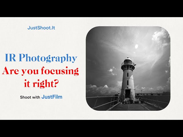 IR Focusing - Are You Focusing It Right?