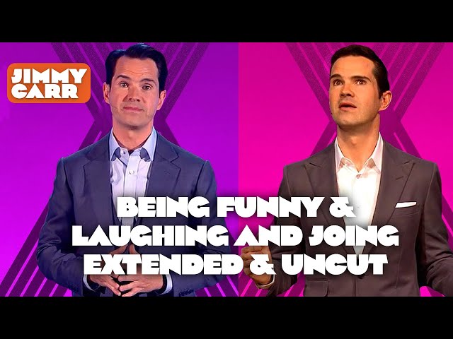 Jimmy Carr - Being Funny & Laughing and Joking | Extended & Uncut