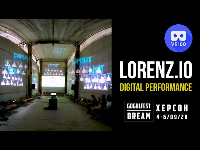 VR180 3D. LORENZ.IO. Romeo and Juliet. Digital performance