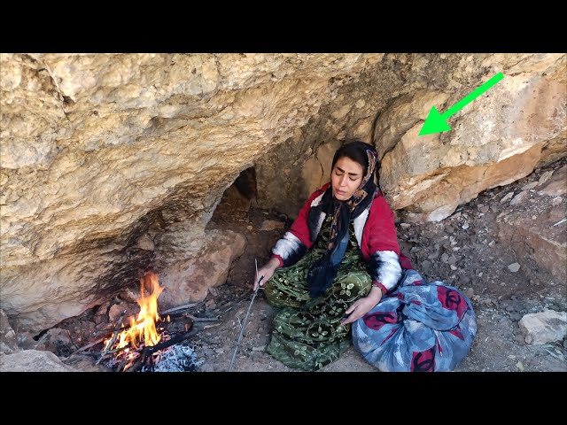 "Taking refuge in a cave: Leila's displacement and the moment when everything changes!"