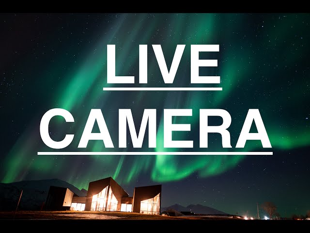 Live northern lights camera at Lyngen North in Northern Norway