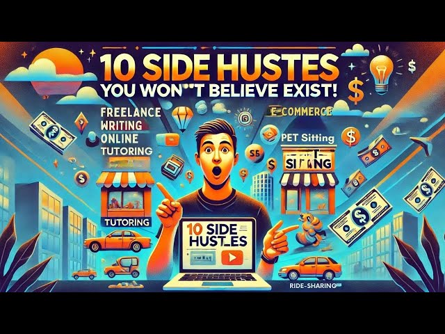 10 Side Hustles You Won’t Believe Exist – Make More Money in 2025!