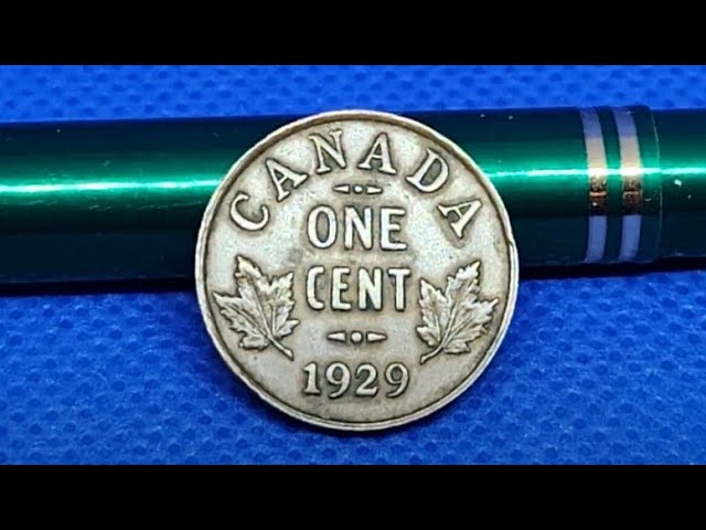 1929 Canadian One Cent (High Nine)