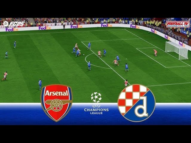 FC 25 Ps5 - Arsenal Vs Dinamo Zagreb UCL 4k120fps