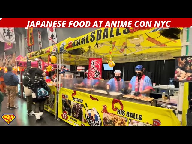 Anime Con NYC 2023: Japanese Food Vendors Alley