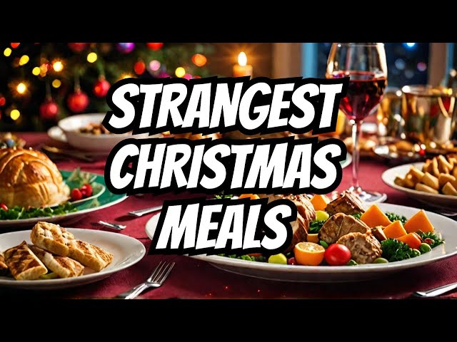 15 Strangest Christmas Dishes Around the World – You Won’t Believe What People Eat for the Holidays!