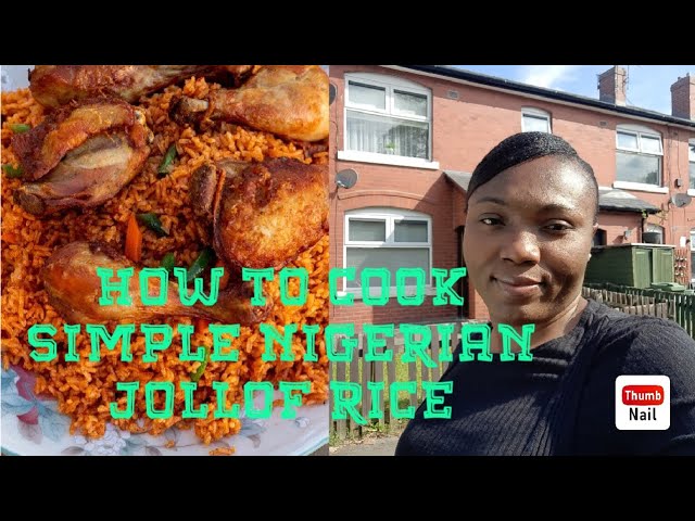 HOW TO PREPARE SIMPLE NIGERIA JOLLOF RICE.