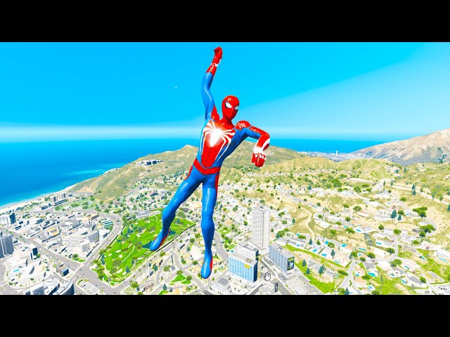 GTA 5 Crazy Ragdolls | Spiderman by GTA Crazy (SpiderManFails)