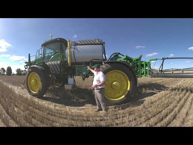 Sprayer 360° walk around experience