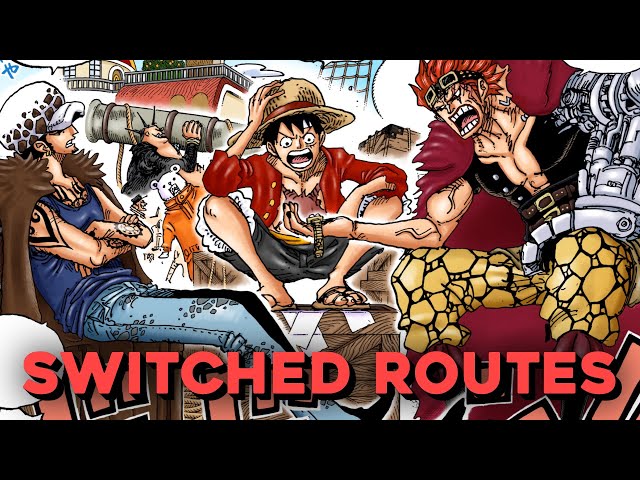 What If Luffy, Law and Kid Switched Routes…