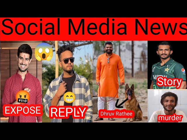 Dhruv Rathee expose, elvish yadav reply , technical guruji roast dhruv, aeroplane attack, murder ￼