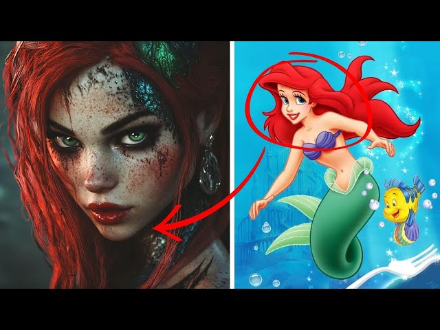 I Explored The Dark Origins of The Little Mermaid - It's Way More Messed Up Than You Think #disney