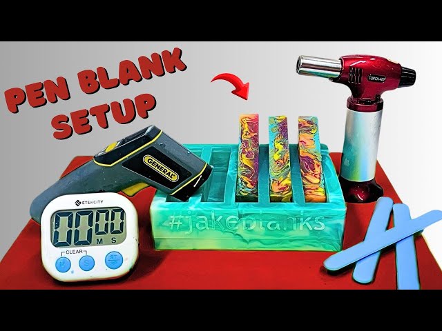 Beginner Pen Blank Casting Setup "UNDER $200"