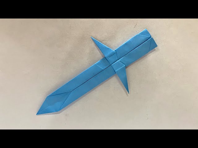 How To Make Sword Easy | Origami Sword Easy | Origami Tutorial