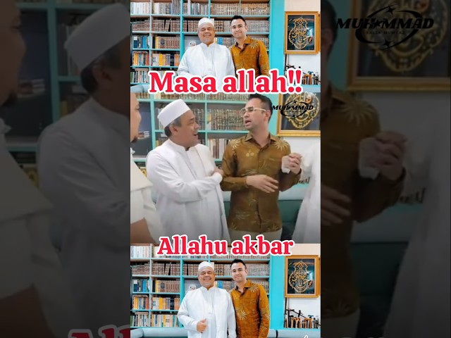 RAFFI AHMAD BERTEMU HABIB RIZIEQ SYIHAB #habibrizieq #habibrizieqsyihab #raffiahmad