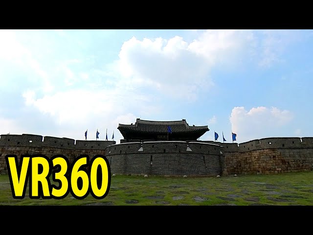 Korea City Travel VR360 Video 5.7K Virtual Reality / Changryongmun - 2021-09-10