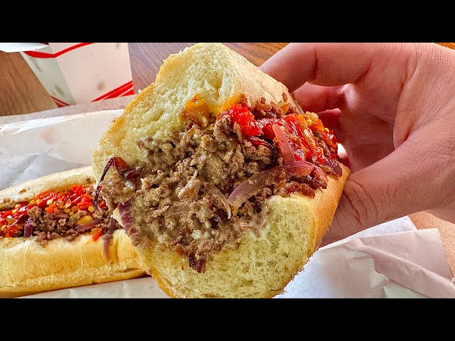 The REAL Boston Steak and Cheese! Glen's Roast Beef Review!!